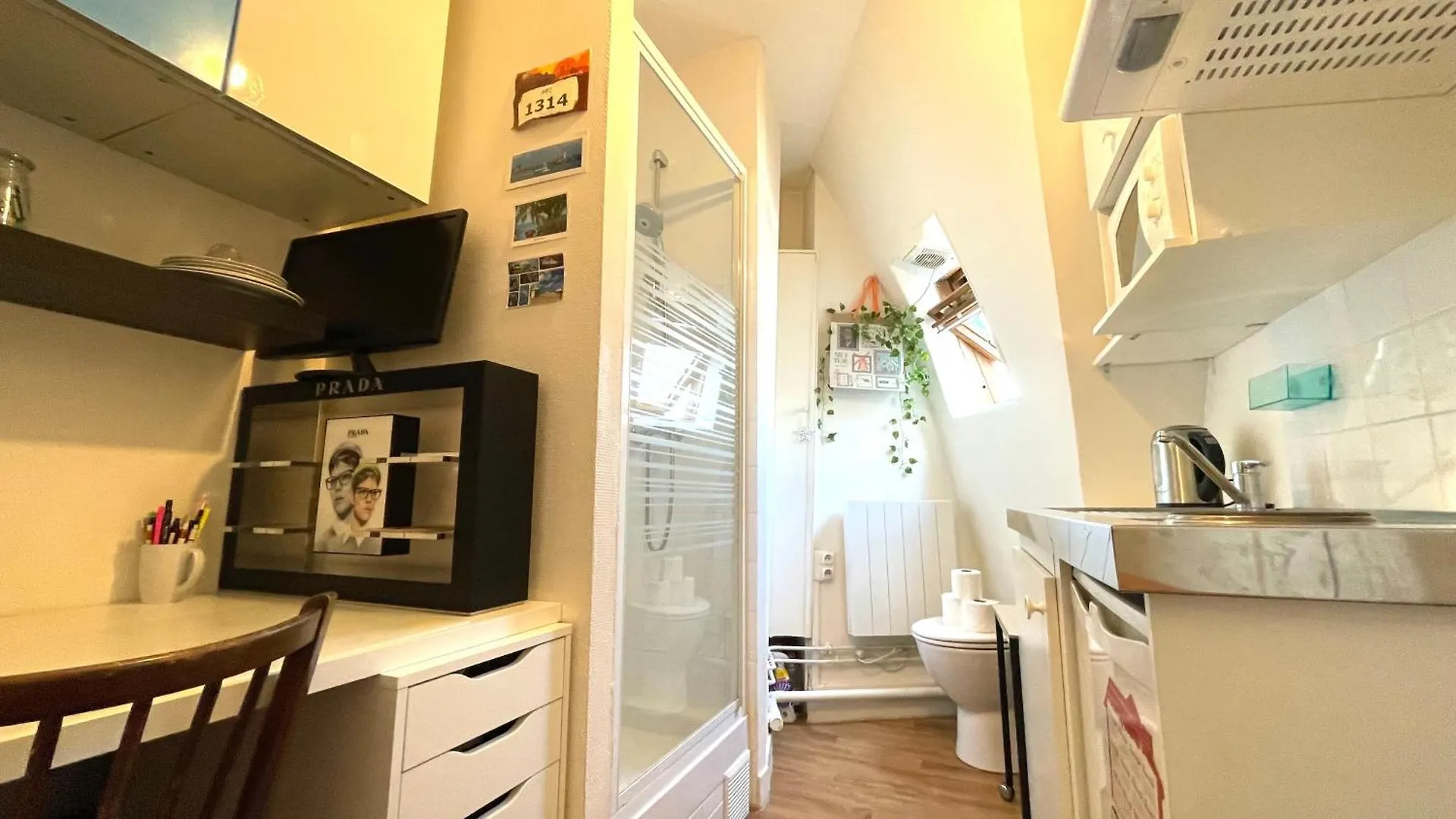 132- Studio Cozy Central A Paris Pour 2 Personnes Apartment